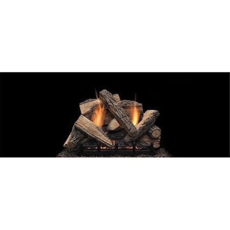 Monessen 18 in. Stony Creek Refractory Log Set for Natural Blaze VF 18 in. Burner - 11 Piece SC18-R