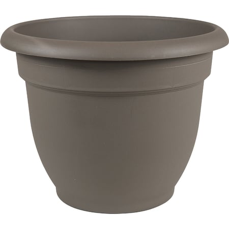 Bloem Ariana 6.5'' H. x 6'' Dia. Plastic Self Watering Charcoal Planter AP06908
