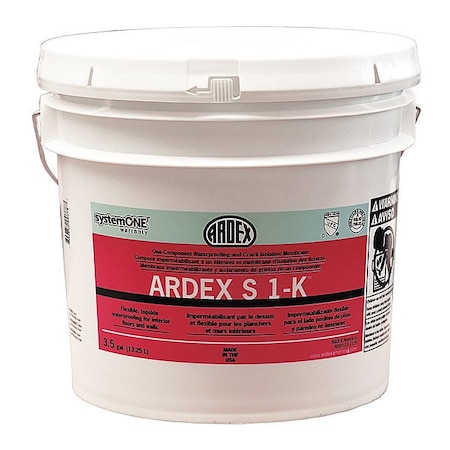 Ardex Mortar, Gray, 4 gal, Pail 37316