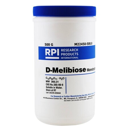 Rpi D-Melibiose Monohydrate, 500 Grams M22450-500.0