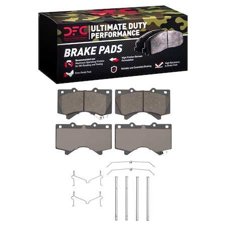 Dfc Ultimate Duty Disc Brake Pad Set,  1400-1303-01