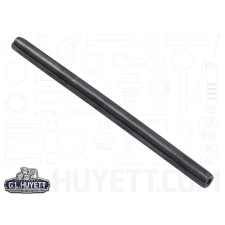 Huyett Coiled Spring Pin, Heavy Duty, High Carbon Steel, 0.125 in Dia x 2.000 in Length SPC-125-2000H
