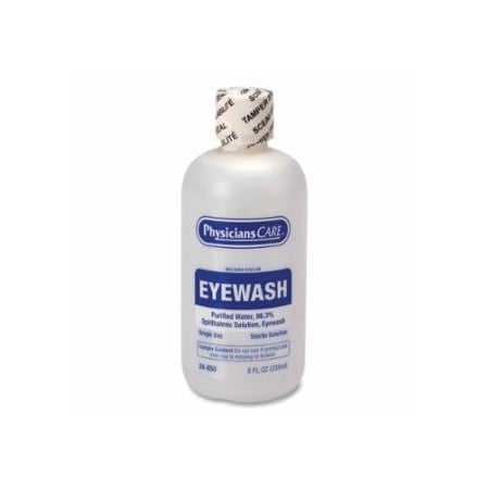 First Aid Only Eye Flush Bottle, 8 oz, 12PK 579-24-050