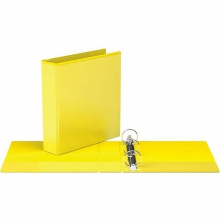 Davis Group Easyview Premium, Round Ring, Customizable, View Binder, (Yellow, 2"), PK6 8413-05-06