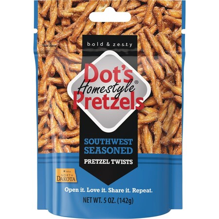 Dots 5 Oz. Southwest Pretzels 59010