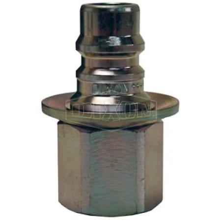 Dixon EA Series Water-Blast Interchange Quick Connect Plug, 1/2-14 Nominal, FNPT, Steel, Domestic EA4F4