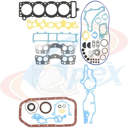 Apex Automobile Parts APEX Engine Gasket Set AFS8017