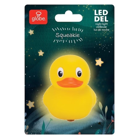 Globe Electric Automatic Plug-in Duck LED Night Light 89973