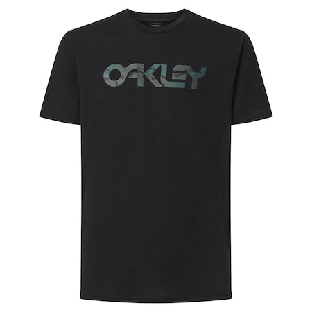 Oakley M Short Sleeve Men's Crew Neck Black and Camo Mark II Tee 2.0 Tee Shirt FOA404011-93WM