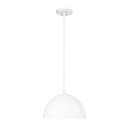 Z-Lite Vega Matte White 1 Light Pendant 4501P12-MW