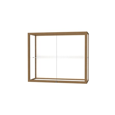 Ghent Champion Wall Case Display 36x30x14, White 2282WB-GD