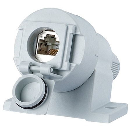 Metz Connect Cable Coupler, Light Gray, Poles 8 1309510003-E