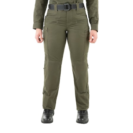 First Tactical WOMEN'S DEFENDER PANT, S, Olive Drab Green, 45% Cordura(R) Nylon, 55% Cotton 124002