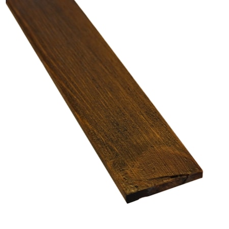 Timberchic Wood, Brown, 48 in L, 1.25 in W, Stained 409