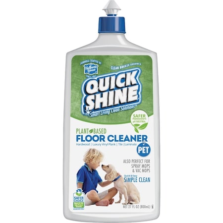 Quick Shine 27 Oz. Plant Based Pet Floor Cleaner 11164