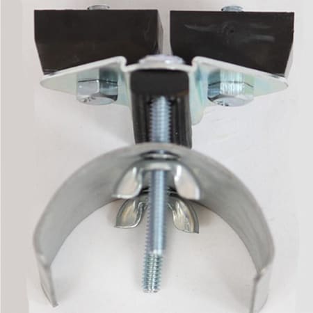 Kh Industries End Clamp, C-Track With Flat Cable, 2.13inW X 1.38inH FTCT-EDFL