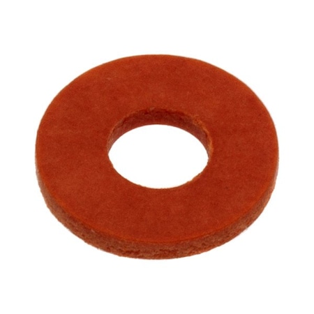 Zoro Select Flat Washer, For Screw Size M4 , Fiber Not Applicable Finish, 10 PK Z8644