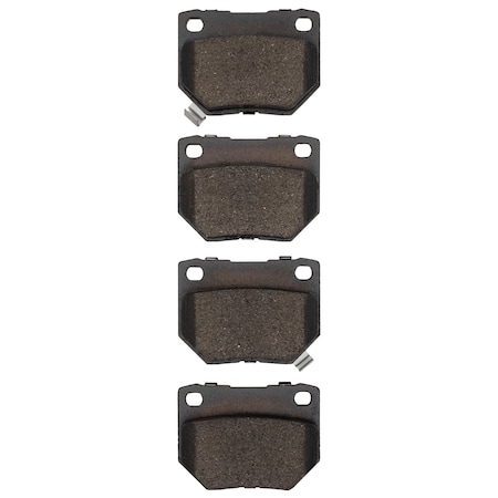 Dynamic Friction Co DFC 4000 HybriDynamic Brake Pads 4000-0461-00