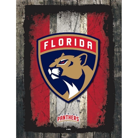 Holland Bar Stool Co Florida Panthers 24" x 32" Canvas Wall Art LCnvs02-2432FlaPan