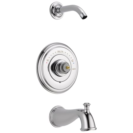 Delta Cassidy Monitor 14 Series Tub & Shower Trim - Less Handle - Less Head T14497-LHP-LHD
