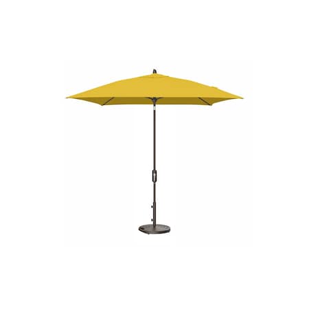Treasure Garden 7.5 ft Square Patio Umbella, aluminum, fiberglass ribs, outdoor, Buttercup UM847SQ-00 5438 Buttercup