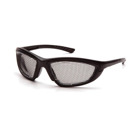 Pyramex Trifecta Steel Mesh Safety Glasses SB74WMD