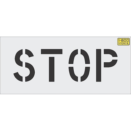 Rae IndividualStencil, Message, LDPE 5121-008