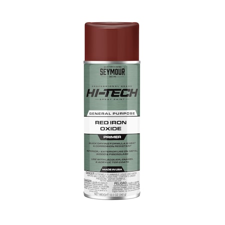 Seymour Midwest Hy Tech Red Oxide Primer., 3PK 16807-3