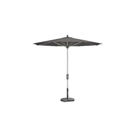 Treasure Garden 9 ft Patio Umbella, aluminum, fiberglass ribs, outdoor, Charcoal UM840-SS 54048 Charcoal
