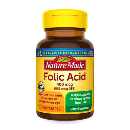 Pharmavite Folic Acid, 400mcg, 250PK 31604012748