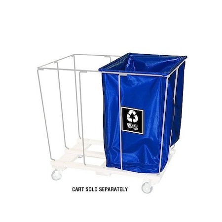Royal Basket Trucks Drop-In Divider, 21" L, Blue G18-BBX-E2N