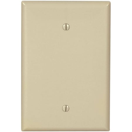 Eaton Wiring Devices Wallplate, 3-1/2 in W, 1 -Gang, Thermoset, Ivory, Screw Mounting 2729V-BOX