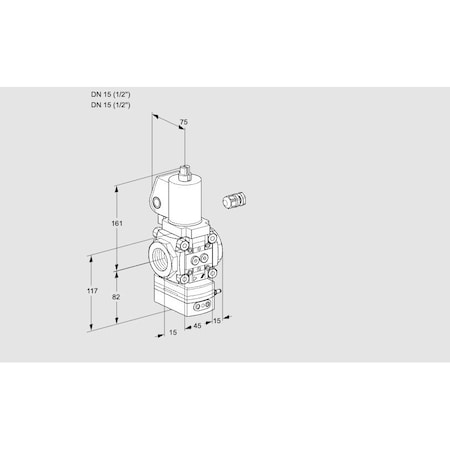 Honeywell Kromschroder VAD115R/NWGL-100B KS88007022