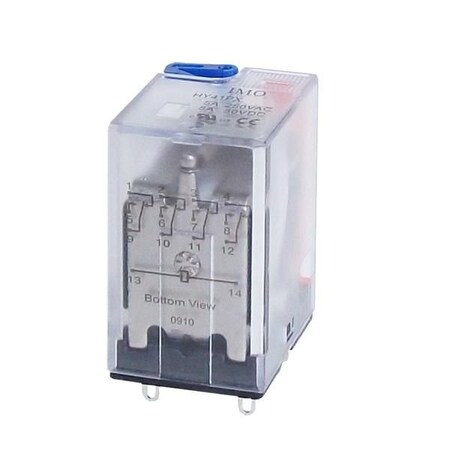 Imo Automation General Purpose Power Relay 4PCO, 5A, 12VDC, up to 1.1W HY41PX12DC