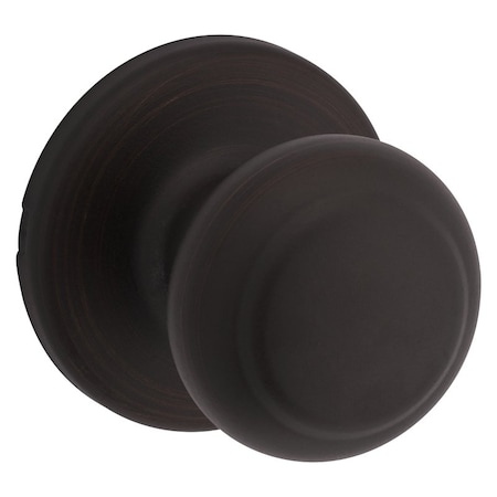 Kwikset Door Knob, Venetian Bronze, 138 to 134 in Thick Door, 214 in Strike 200CV 11P RCAL RC