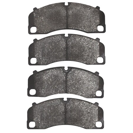 Dynamic Friction Co 5000 ADVANCED BRAKE PADS-LOW MET 1551-1637-00