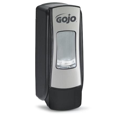 Gojo ADX-7 700mL Foam Soap Dispenser, Push-Style, Chrome/Black 8788-06