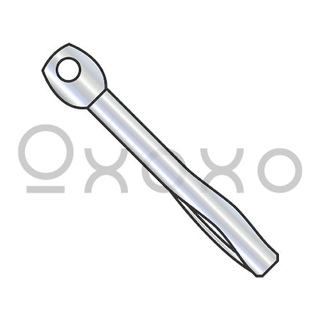 Oxoxo 1/4X1 3/4 Tie Wire Split Drive Anchor Zinc, 100PK 283391