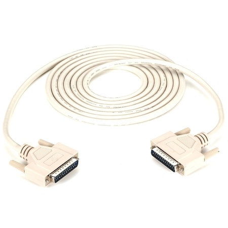 Black Box Black Box RS-232 DB25 Serial Cable, DB25 Male to DB25 Male, 10 ft BC00706