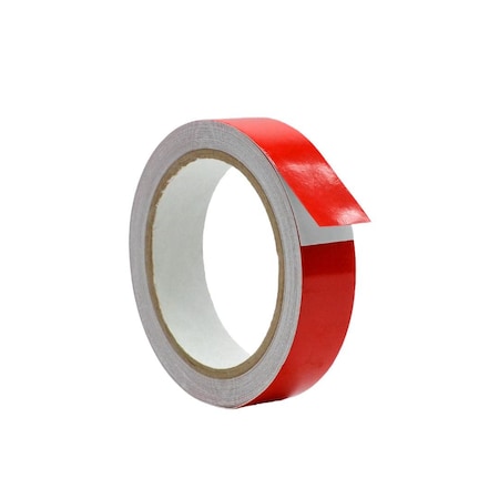 Wod Tape RTC7 Engineering Grade Reflective Tape Silver 1.5 in. x 10 yds, 48PK WOD RTC7-01500-48-10-RED