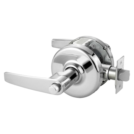 Corbin Russwin Grade 2 Privacy Bedroom or Bathroom Cylindrical Lock, Armstrong Lever, Bright Chrome Finish, Non-ha CL3820 AZD 625