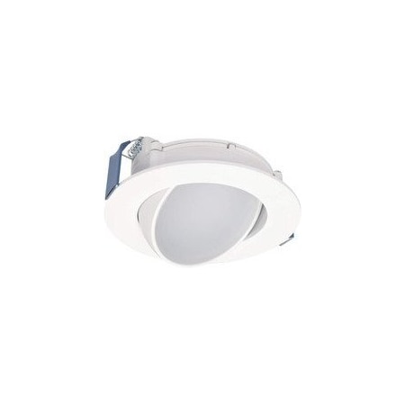Halo 4 in Canless Square LED Downlight, CCT Selectable, White HLA406VWFL9FS1EMWR