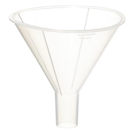 Nalgene Funnel, Polypropylene, Colorless, PK24 4252-0100
