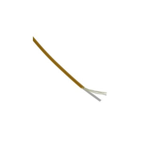 Cable Wholesale Furcation Tube, 2.0mm with Aramid Yarn, LSZH, Yellow, Spool, 500 meters 15F4-08100