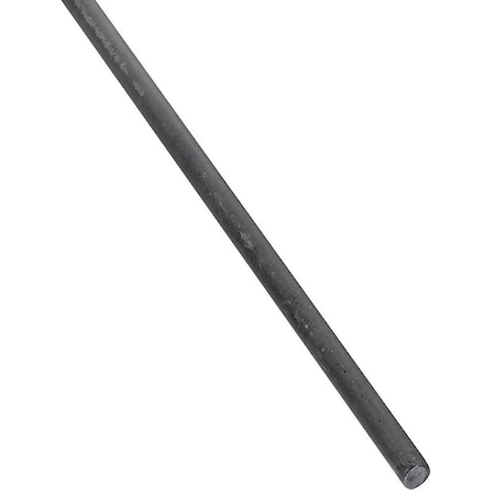 Stanley 4054BC Series Rod, 3/8 in Dia, 48 in L, Steel, Plain N215-285