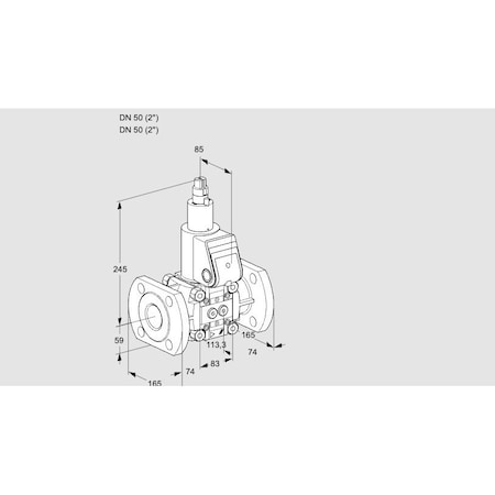 Honeywell Kromschroder VAS350F/LW KS88032084
