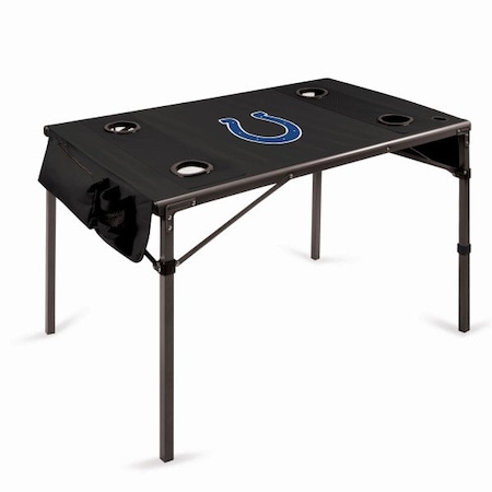 Picnic Time Family Of Brands NFL Indianapolis Colts - Travel Table Portable Folding Table 799-00-179-144-2