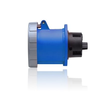 Leviton Industrial Grade Receptacle, Watertight, 100 Amp, 120/208 Volt 3-Phase WYE 5100R9W