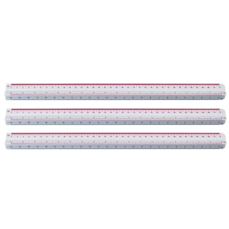 Westcott 12" Engineering Scale, 3PK TS-657