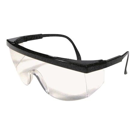 Ferno Black frame w/adjustable temples, clear, ANSI/CSA 12E91001